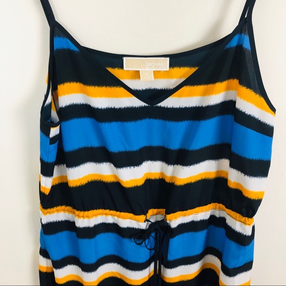 Sold !!! MICHAEL Michael Kors Blue Maxi Dress - Picture 2 of 8